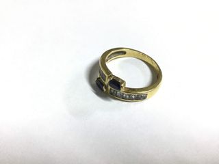 anillo oro 18k con piedra