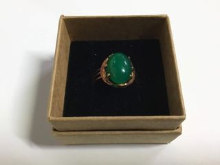 anillo oro 18k con piedra