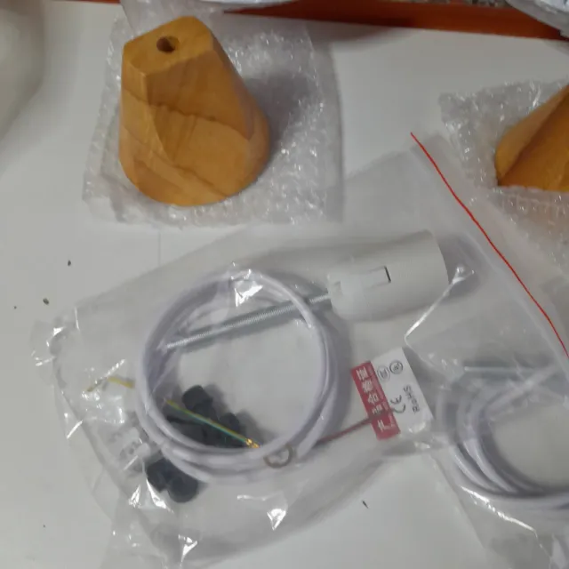 Lampadario lampada sospensione Stile Nordico 3pcs