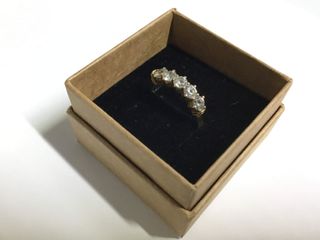 anillo oro 18k con piedra
