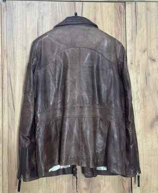 Giubbotto di pelle da uomo