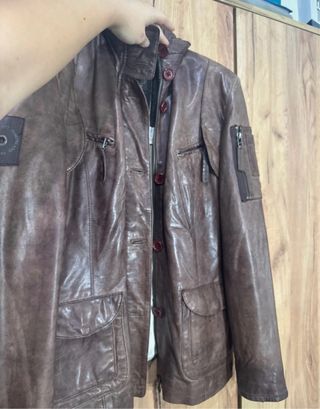 Giubbotto di pelle da uomo