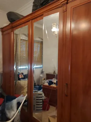 Dormitorio de madera