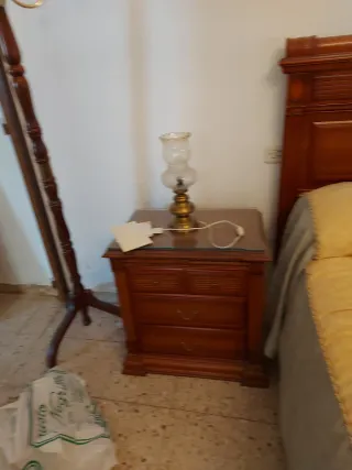 Dormitorio de madera