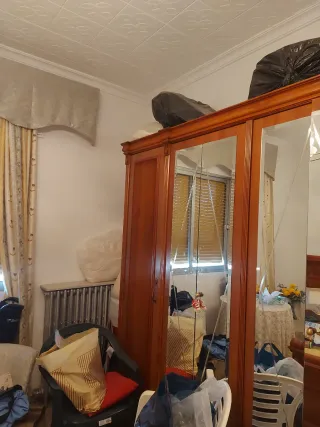 Dormitorio de madera