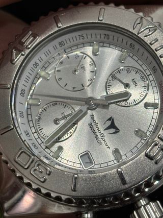 TechnoSport Reloj Cronógrafo Acero Inoxidable