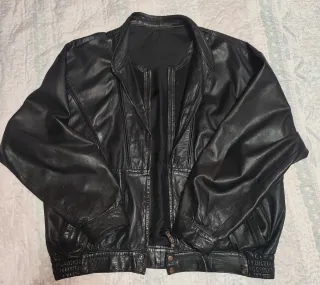 Chaqueta de cuero unisex talla 52
