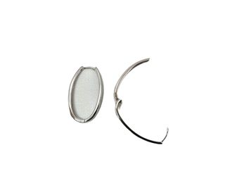 argollas plata 925mm