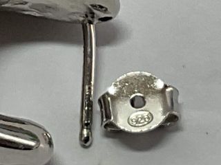 pendientes plata 925mm