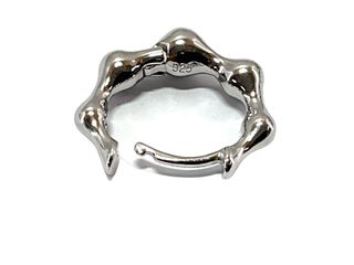 argollas plata 925mm