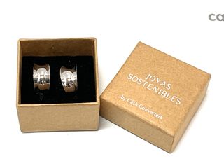 pendientes plata 925mm