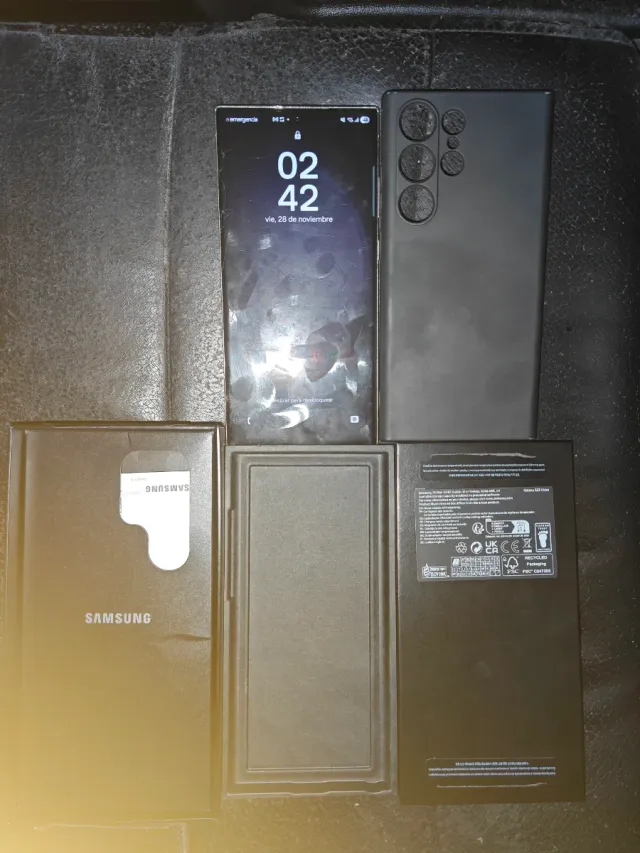 Samsung S23 Ultra Negro con Caja