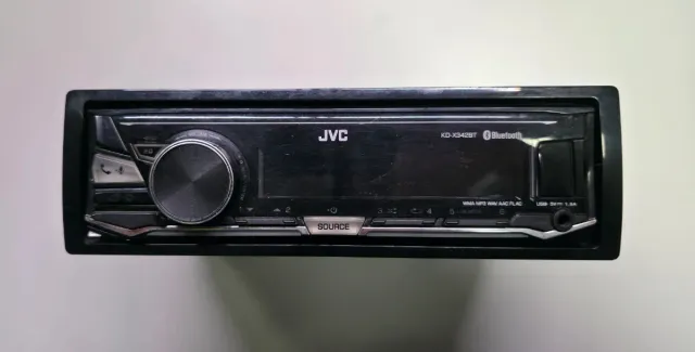 Radio bluetooth coche 1din JVC KD-X342BT
