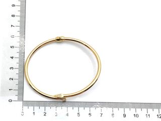 pulsera oro 18k con piedra con circonita