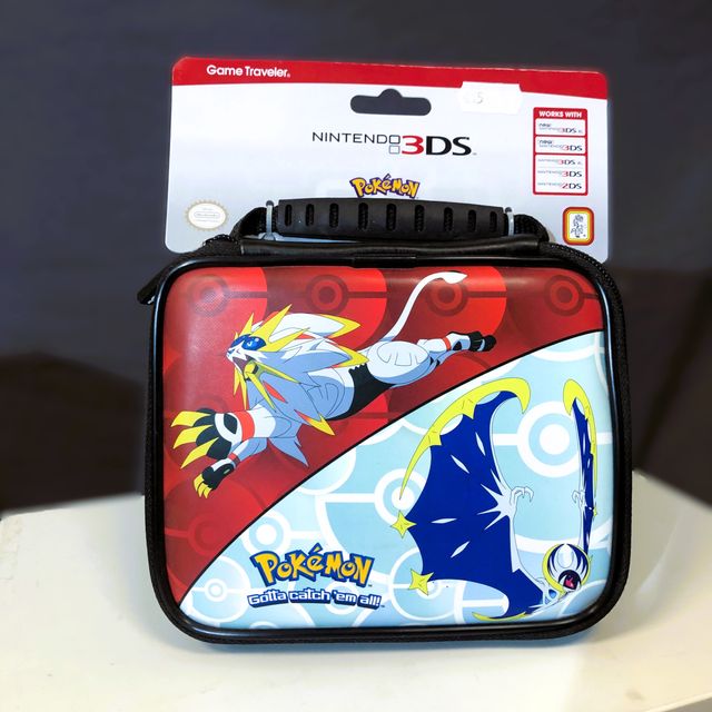 Custodia Nintendo 3DS Pokémon Sole e Luna P *NUOVA*