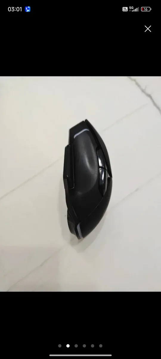 Ratón Gaming Negro con RGB