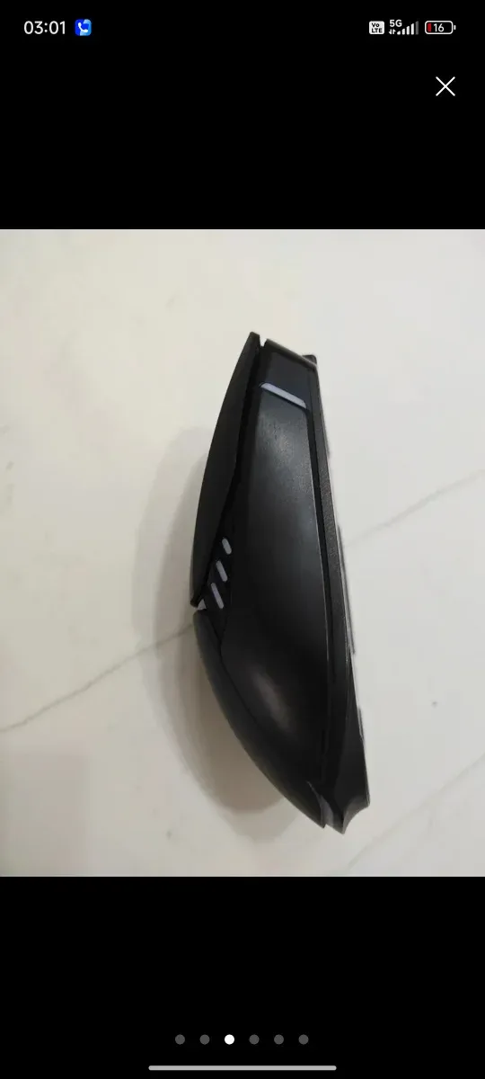 Ratón Gaming Negro con RGB