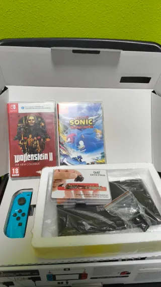 Nintendo Switch + Juegos y Accesorios