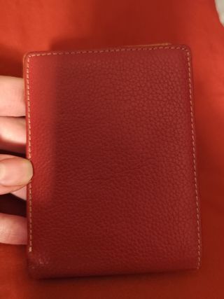Cartera Pedro del Hierro Piel Roja
