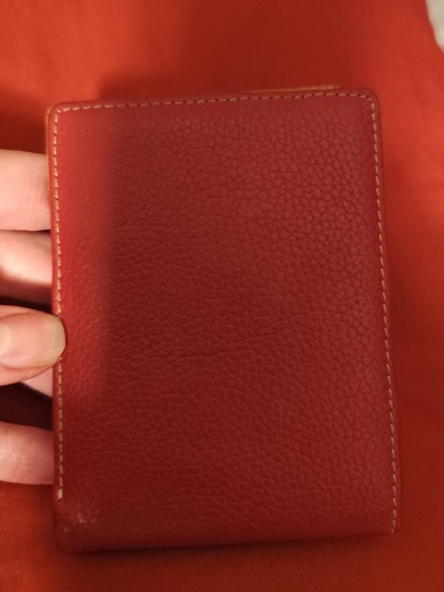 Cartera Pedro del Hierro Piel Roja
