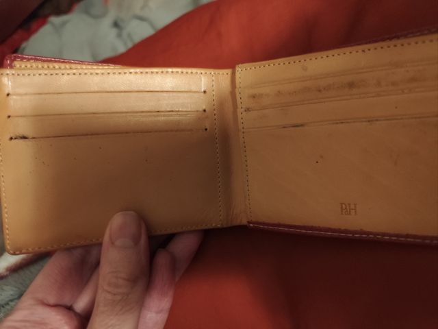 Cartera Pedro del Hierro Piel Roja