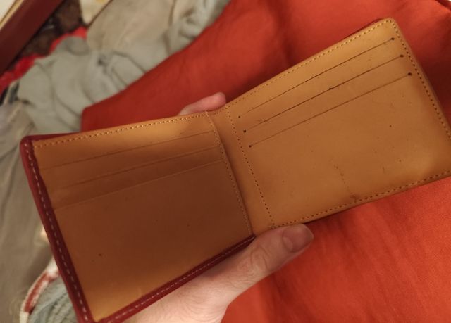 Cartera Pedro del Hierro Piel Roja