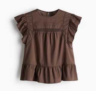 Blusa H&M con encaje