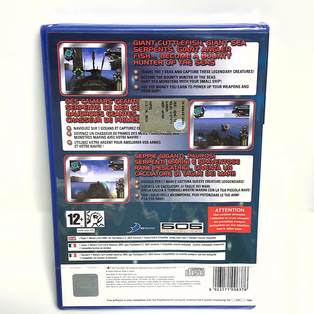 Deep Water per PS2 *Sigillato*