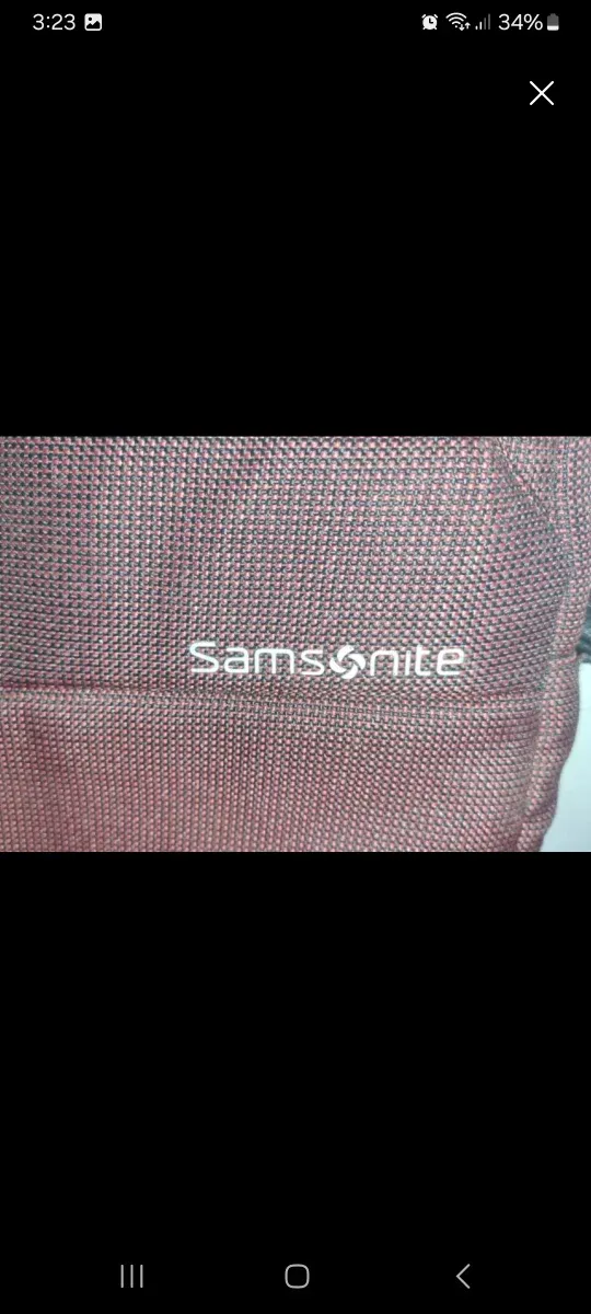 Bolso funda portátil Samsonite nueva