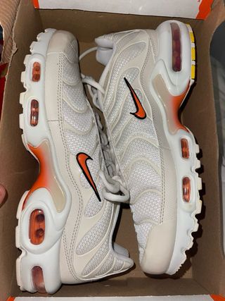 Nike Air Max Plus Naranja Blanco