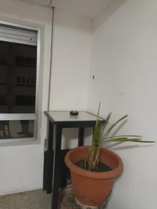 Tavolo alto cucina/bar in metallo e marmo