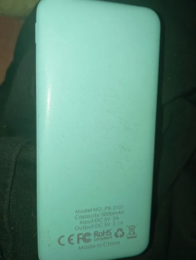 Batteria esterna MAXAM 5000mAh