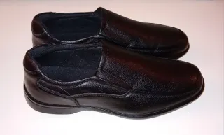 Mocasines Mr HANSEN Hombre Talla 42 Negros sin uso