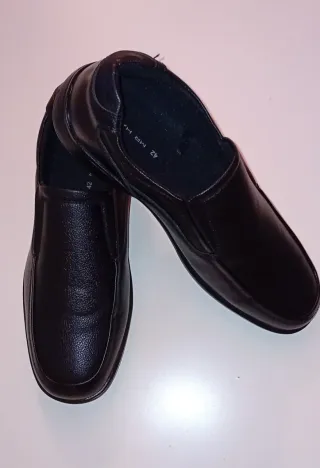 Mocasines Mr HANSEN Hombre Talla 42 Negros sin uso