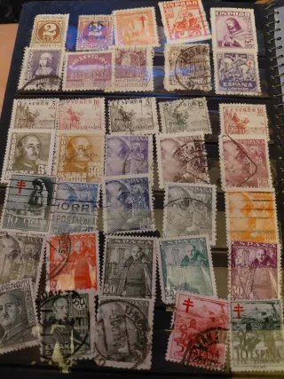 Lote Sellos Antiguos España