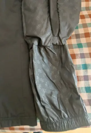 Pantalón de esquí negro, talla 38/40