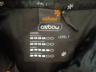 Pantalón de esquí negro, talla 38/40