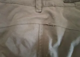 Pantalón de esquí negro, talla 38/40