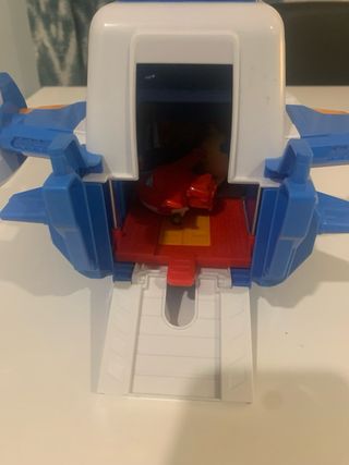 Nave Super Wings + 6 Aviones