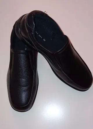Mocasines R HANSEN Talla 42 Negro Sin Uso