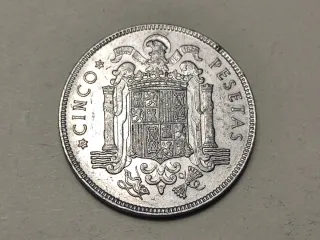 Moneda 5 Pesetas 1949 *50 ESTADO ESPAÑOL