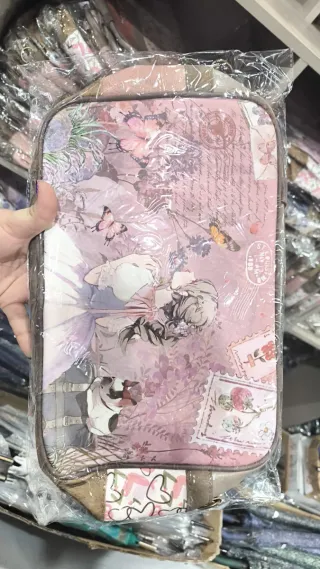 Bolso de mano con estampado vintage