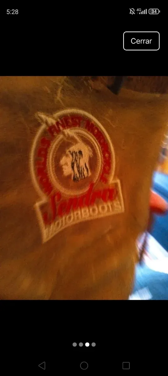 Botas Sendra Moto Talla 39 Marrones