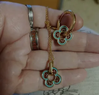 Conjunto Acero Flores