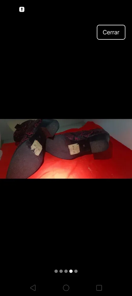 Botas Serpiente Burdeos Talla 39