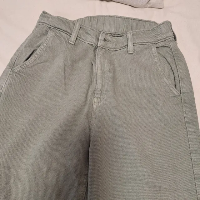Pantalón Zara Verde Talla XS/S