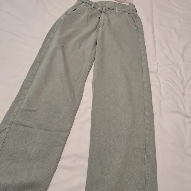 Pantalón Zara Verde Talla XS/S
