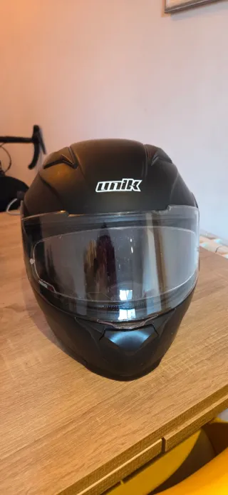 Casco Moto Unik Talla S Negro *envio incluido*