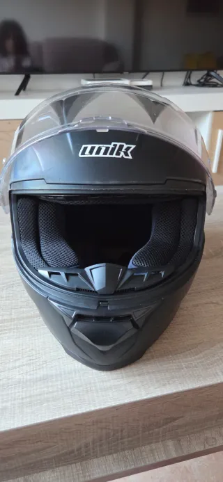 Casco Moto Unik Talla S Negro *envio incluido*