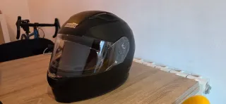 Casco Moto Unik Talla S Negro *envio incluido*